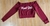 Camiseta Manga Longa Blusinha Planet Girls - Bordo