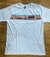 Camiseta Surf Ktron LIstrada Colorida - Branco / Laranja