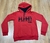 Blusa de Moletom planet Basico C/Touca - Vermelho