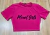 Cropped Blusinha Planet Girls Letreiro - Rosa