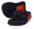 Chinelo Kenner Rakka - Preto/Laranja