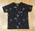 Camiseta hic hawaiian Especial Floral - Preto