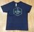 Camiseta hic hawaiian island creation Logo Floral - Azul