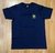 Camiseta hic hawaiian island creation Basica Logo - Azul