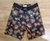 Bermuda HD Masculina Floral - Preto / Laranja