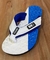 SANDÁLIA CYCLONE DECK DIAMOND BICOLOR BRANCO/ROYAL - comprar online