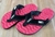 SANDÁLIA CYCLONE DECK WAVE BICOLOR VERMELHO/PRETO