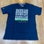 Camiseta HD Masculina Letreiro emborrachado - Marinho