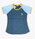 Camiseta South to South Feminino Básico - Cinza/Amarelo