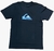 Camiseta Quiksilver Comp Loo Color - Preto/Azul