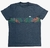 Camiseta Quiksilver Sub Tropical - Cinza Escuro Mescla