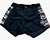 Shorts Cyclone Veludo Fashion - Preto/Vermelho