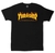 Camiseta Thrasher Flame Logo - Preto