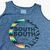 REGATA INFANTIL JUVENIL SOUTH TO SOUTH - CINZA MESCLA - comprar online
