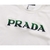 Camiseta Prada Manga Curta Com Detalhe Verde -Branca - WS Sports (wave surfing)