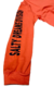 CAMISETA SOUTH TO SOUTH MANGA LONGA ESTAMPADA - LARANJA na internet
