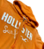 BLUSA MOLETOM HOLLISTER LETREIRO - LARANJA - comprar online