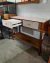 Aparador peroba e MDF 2 gav