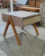 Mesa Lateral - peroba e MDF