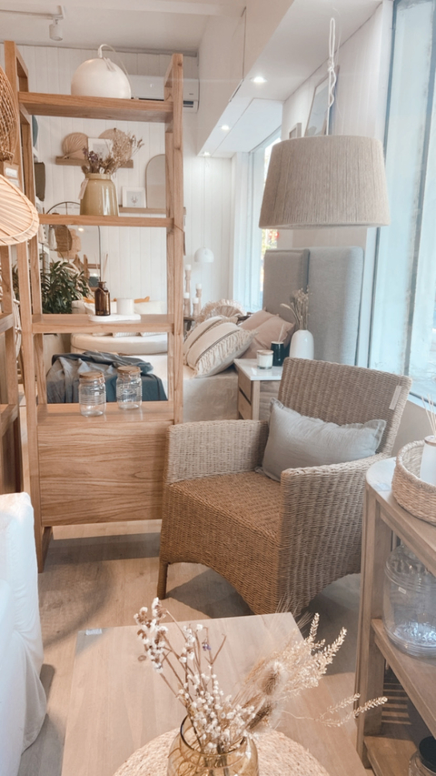 Sillón Singapur tejido hilo Kraft