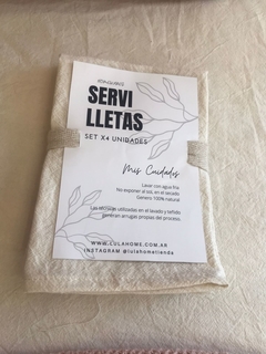 Set X4 servilletas - comprar online