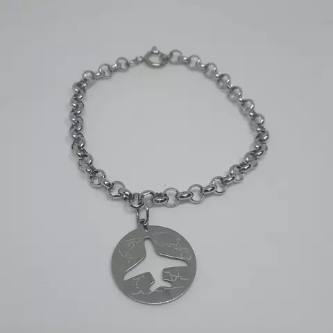 PULSERA AVIÓN POR EL MUNDO - DE109 - comprar online