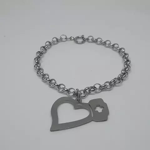 PULSERA CORAZÓN DE ENFERMERA - DE110 - comprar online