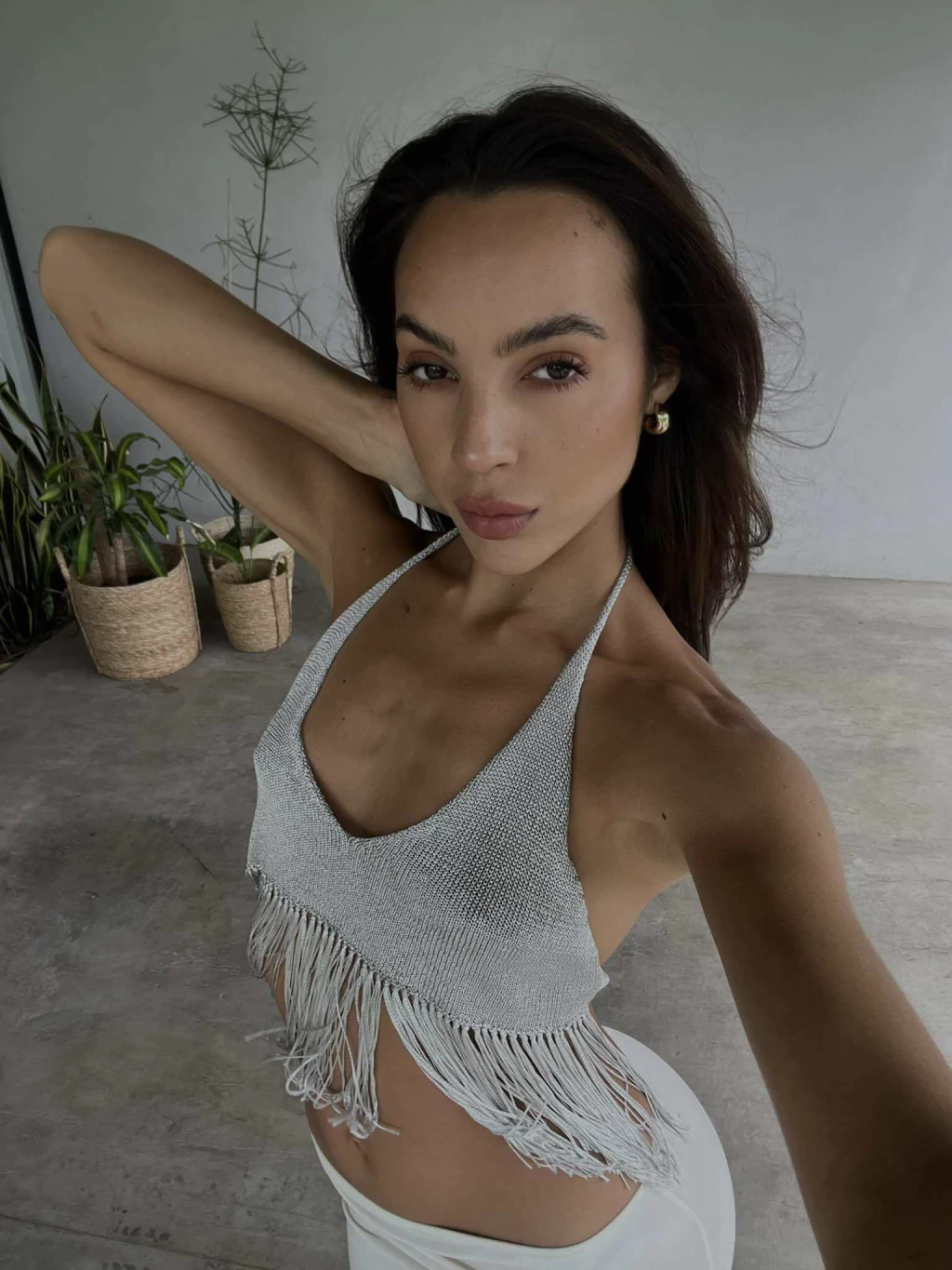 TOP COACHELLA SILVER