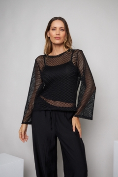 REMERA CROCHET
