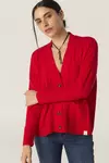 SWEATER CARDIGAN SIMONA - SAIL