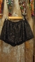 Short lentejuelas negro