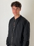 Campera bomber reversible negra