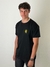 Remera over skull negra - tienda online