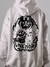 Buzo hoodie over michi diablo blanco en internet