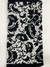 Cuello luan negro y blanco