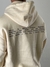 Buzo hoodie virgil beige - tienda online