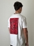 Remera over skull blanca - comprar online