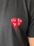 Imagen de Remera over broken heart negra