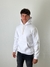 Hoodie frisado blanco