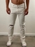 Jean mom blanco con roturas