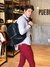 Pantalon chino bordo - comprar online