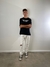 Jean mom blanco con roturas - tienda online