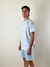 Remera over diablo celeste - comprar online