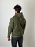 Hoodie frisado verde militar - Puebla