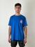 Remera over fuck off azul - comprar online