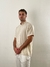 Camisa mao mila beige - comprar online