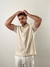 Camisa mao mila beige