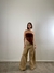 Strapless tul irregular chocolate en internet