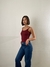 Body espalda cabada lycra bordo en internet