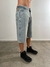 Bermuda jean buster celeste matizado - comprar online